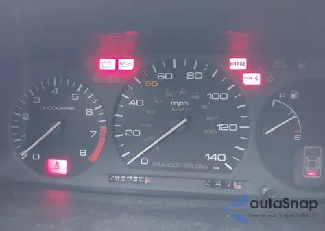 1991 Honda Prelude 2.0Si z USA, uszkodzony, nr VIN JHMBA4122MC014031